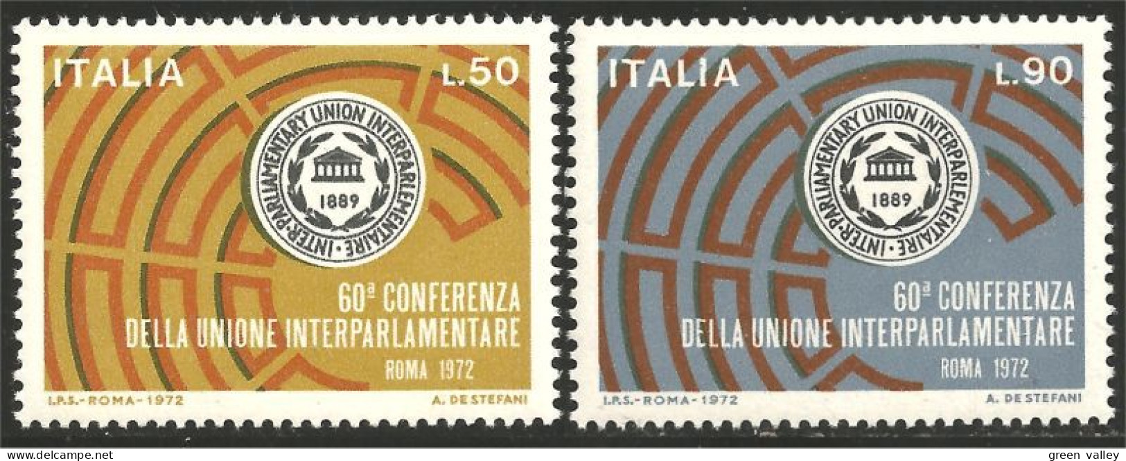 520 Italy Conference Inter-parlementaire MNH ** Neuf SC (ITA-126a) - 1971-80: Ungebraucht