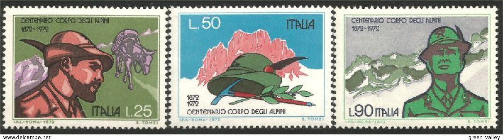 520 Italy Centenary Alpine Corps Chasseurs Alpins MNH ** Neuf SC (ITA-121a) - 1971-80: Ungebraucht