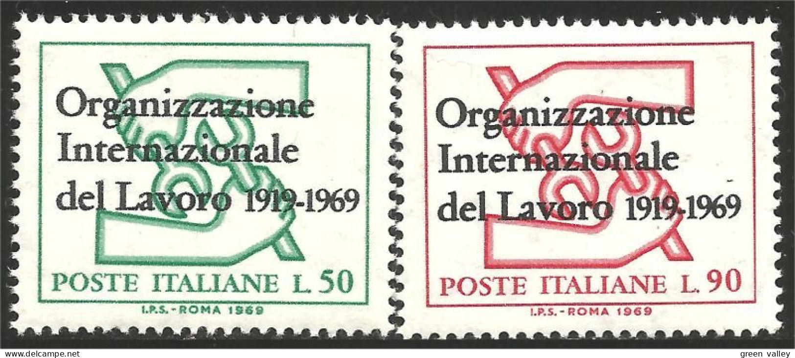 520 Italy ILO OIT Labour Organisation Travail MNH ** Neuf SC (ITA-115a) - 1961-70: Neufs