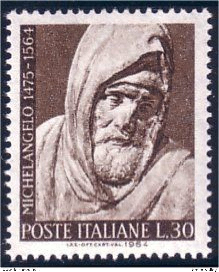 520 Italy Nicodeme Nicodemus Michelangelo Michelange MNH ** Neuf SC (ITA-40b) - Cristianismo