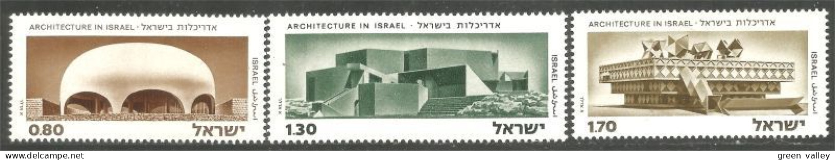 518 Israel Synagogue Musée Museum Architecture MNH ** Neuf SC (ISR-86) - Moscheen Und Synagogen