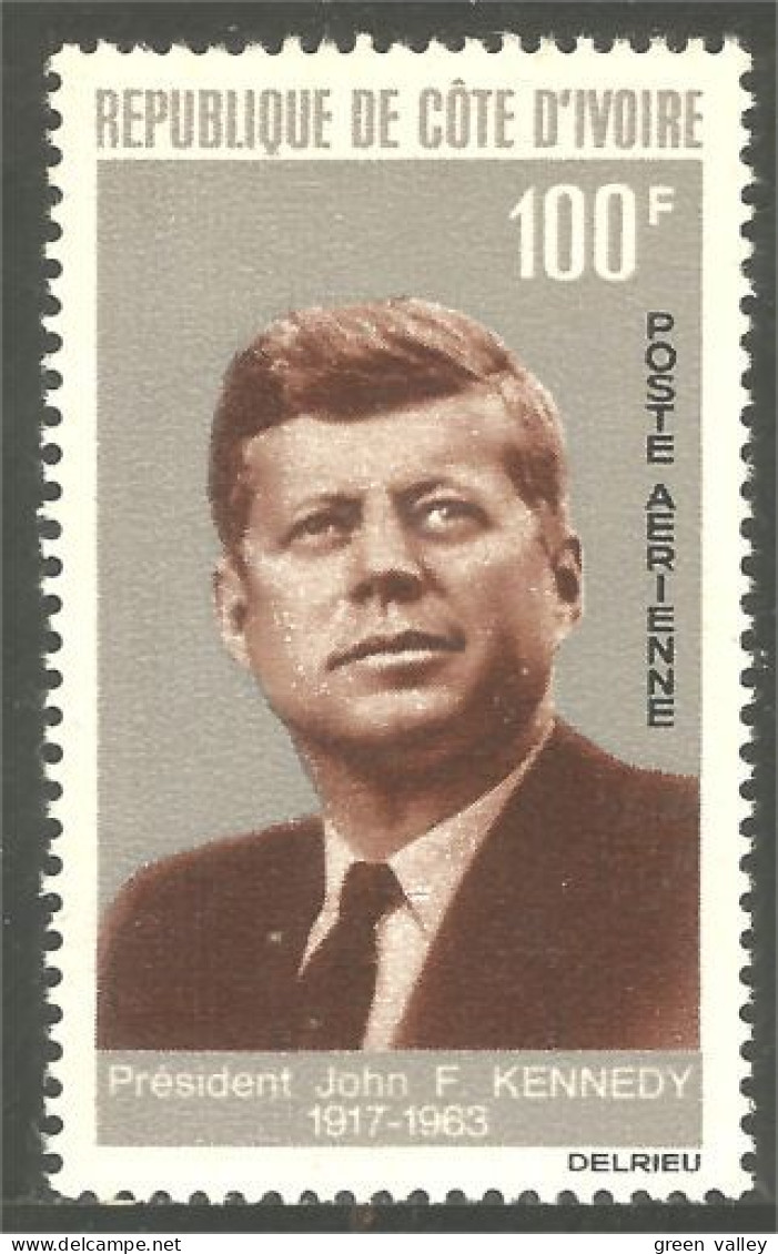 522 Ivory Coast Kennedy MNH ** Neuf SC (IVO-4) - Kennedy (John F.)