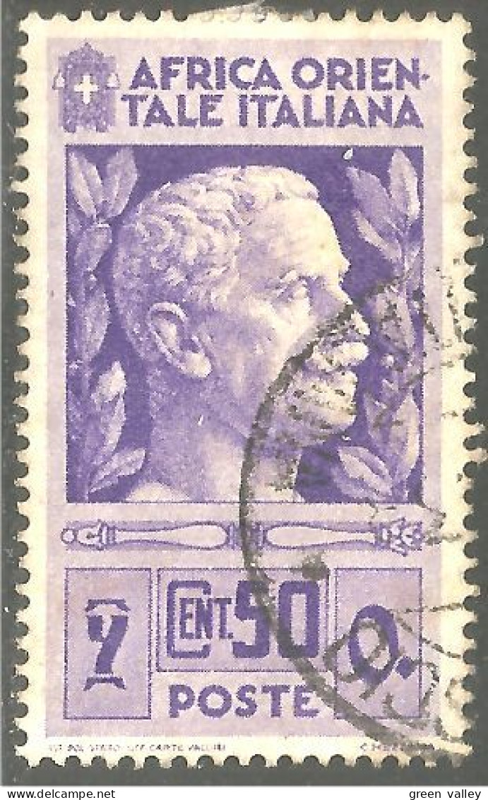 521 Africa Orientale Italiana 1938 Victor Emmanuel III (ITC-145d) - Italiaans Oost-Afrika