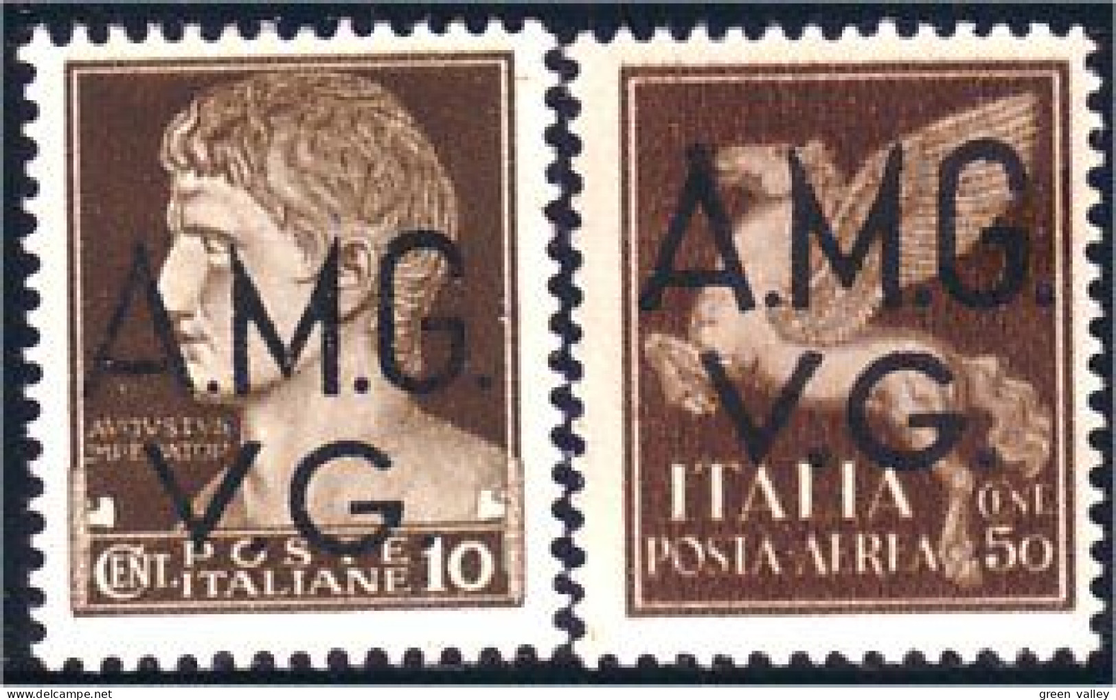 521 Italia A.M.G. V.G. MH * Neuf CH (ITC-4) - Mint/hinged