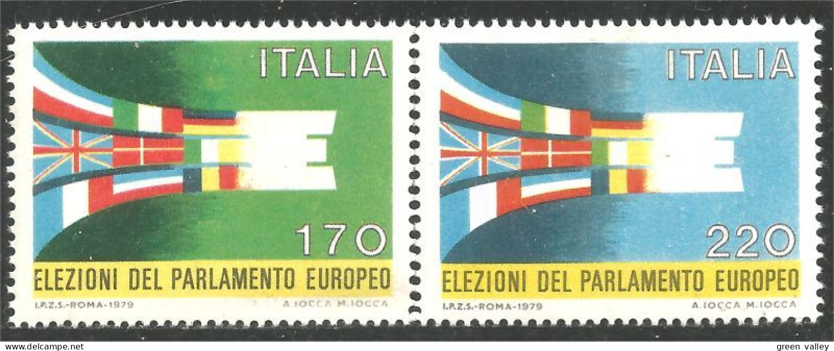 520 Italy Drapeau Flag MNH ** Neuf SC (ITA-331c) - Stamps