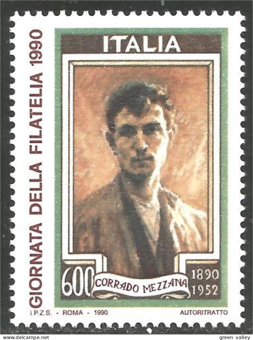 520 Italy Stamp Day Jour Timbre Corrado Mezzana MNH ** Neuf SC (ITA-302) - Giornata Del Francobollo