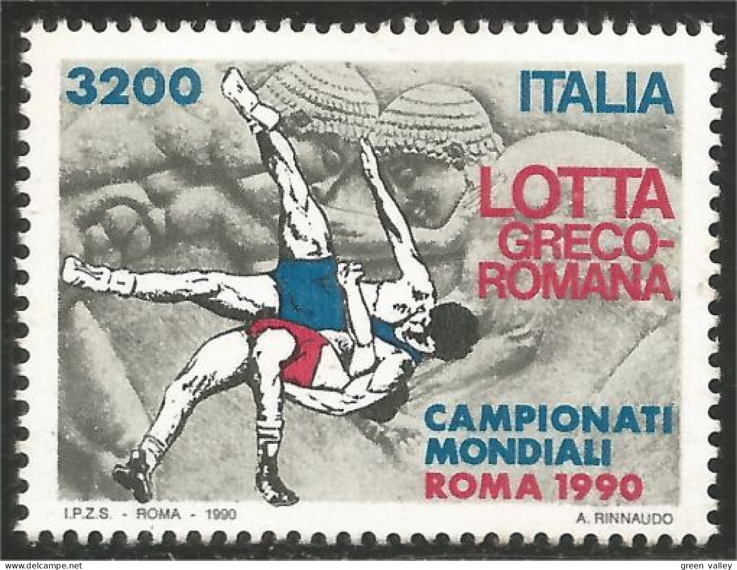 520 Italy Lutte Lotta Wrestling MNH ** Neuf SC (ITA-298) - Lotta