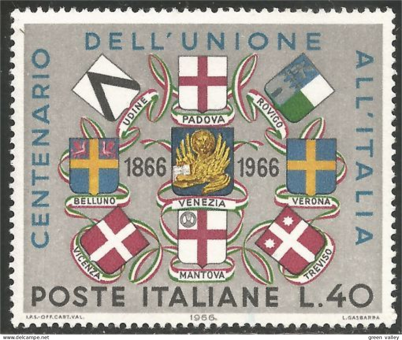 520 Italy Armoiries Coats Of Arms MNH ** Neuf SC (ITA-272) - Francobolli
