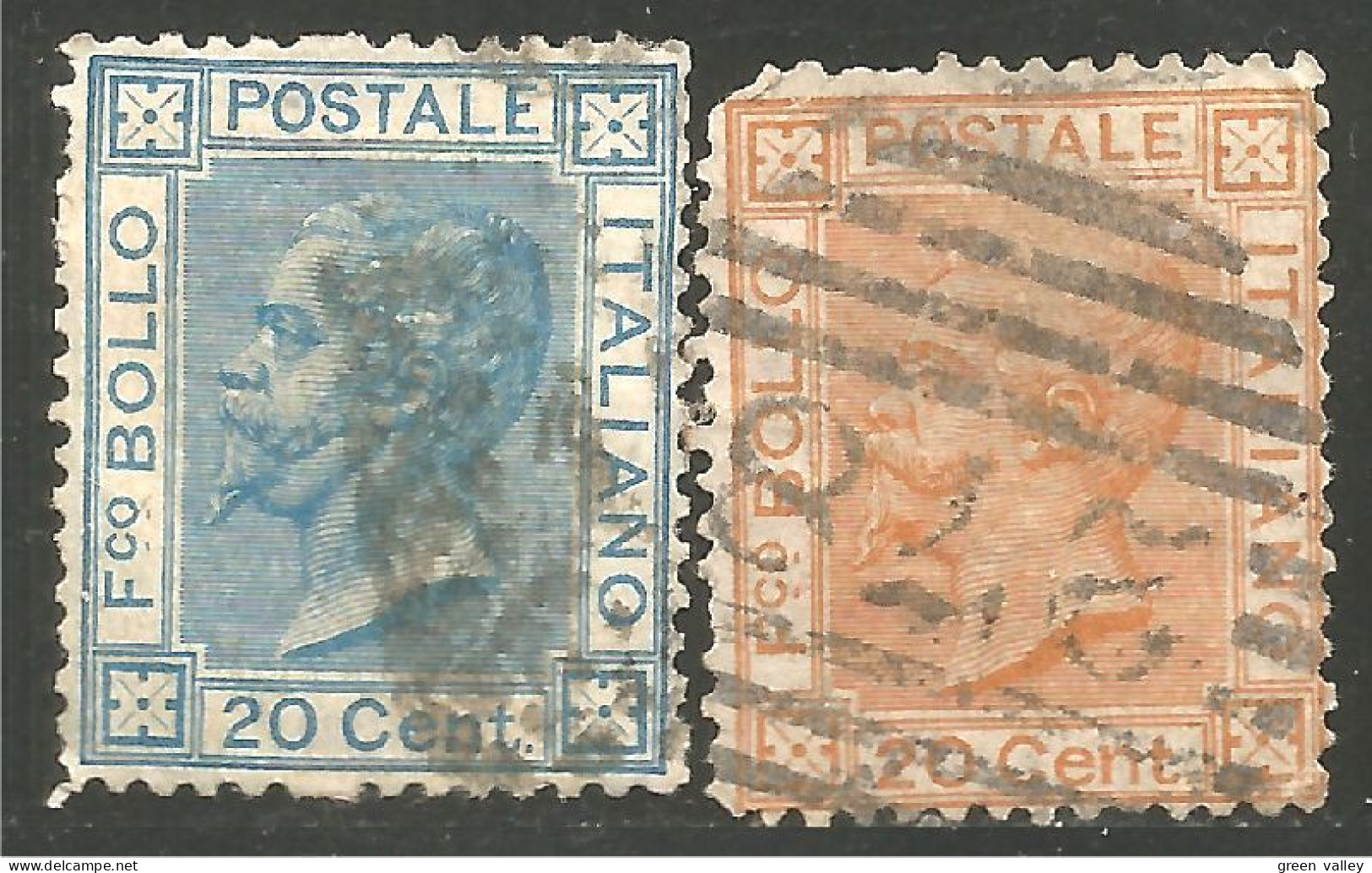 520 Italy 1867-77Victor Emmanuel II (ITA-251) - Gebraucht