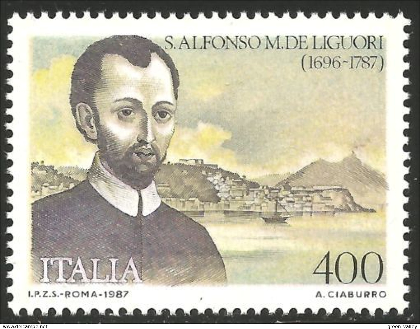 520 Italy St Alfonso De Liguori Saint Alphonse MNH ** Neuf SC (ITA-217) - Cristianismo