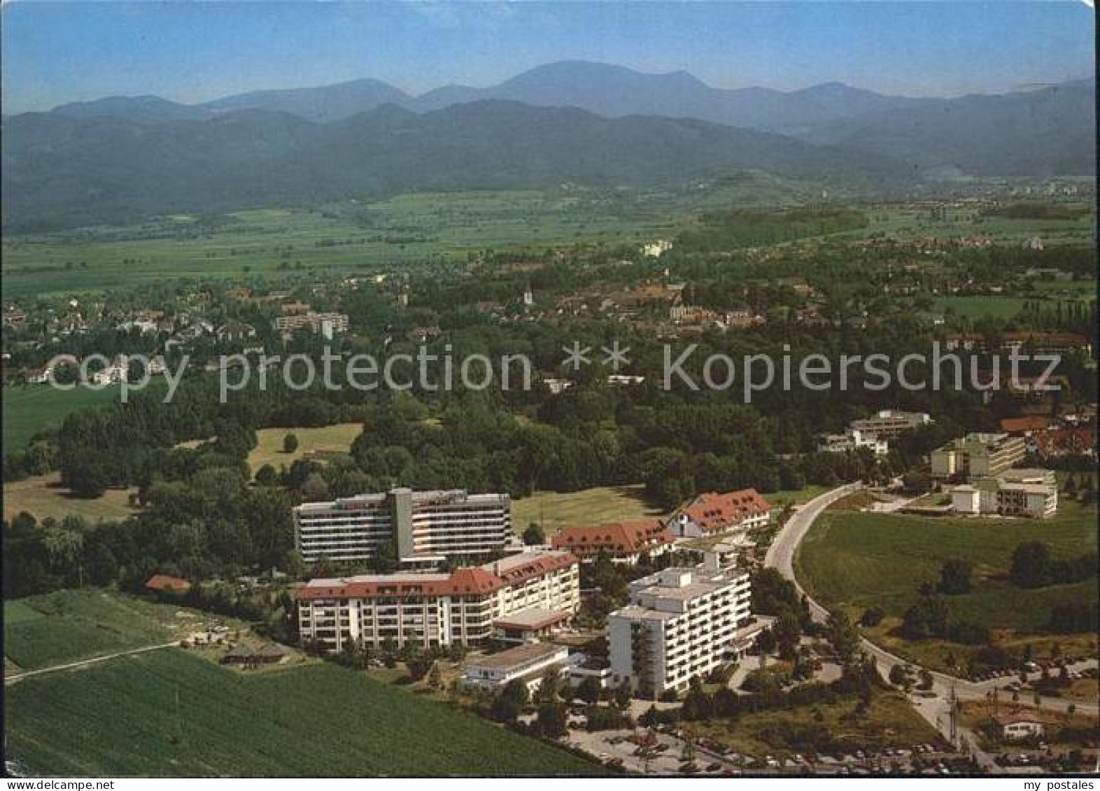 72309130 Bad Krozingen Fliegeraufnahme Reha-Kliniken Sinnighofen Bad Krozingen - Bad Krozingen