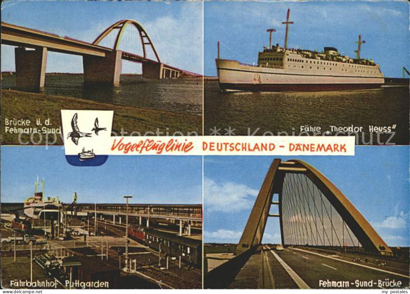 72308644 Puttgarden Faehrbahnhof Fehmarn-Sund-Bruecke  Fehmarn - Fehmarn