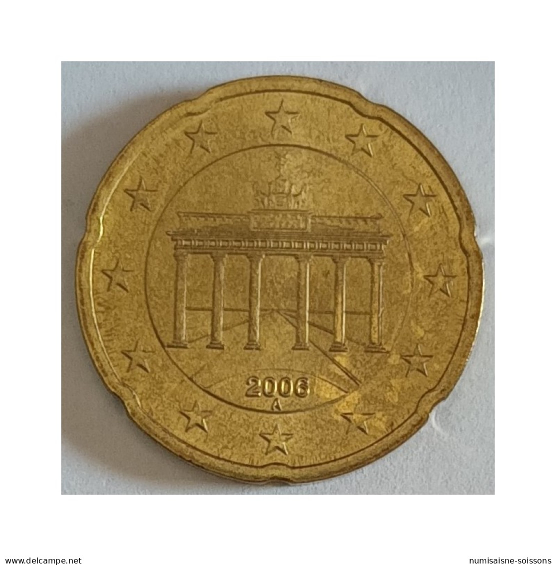 ALLEMAGNE - KM 211 - 20 CENT 2006 A - Berlin - FDC - Allemagne