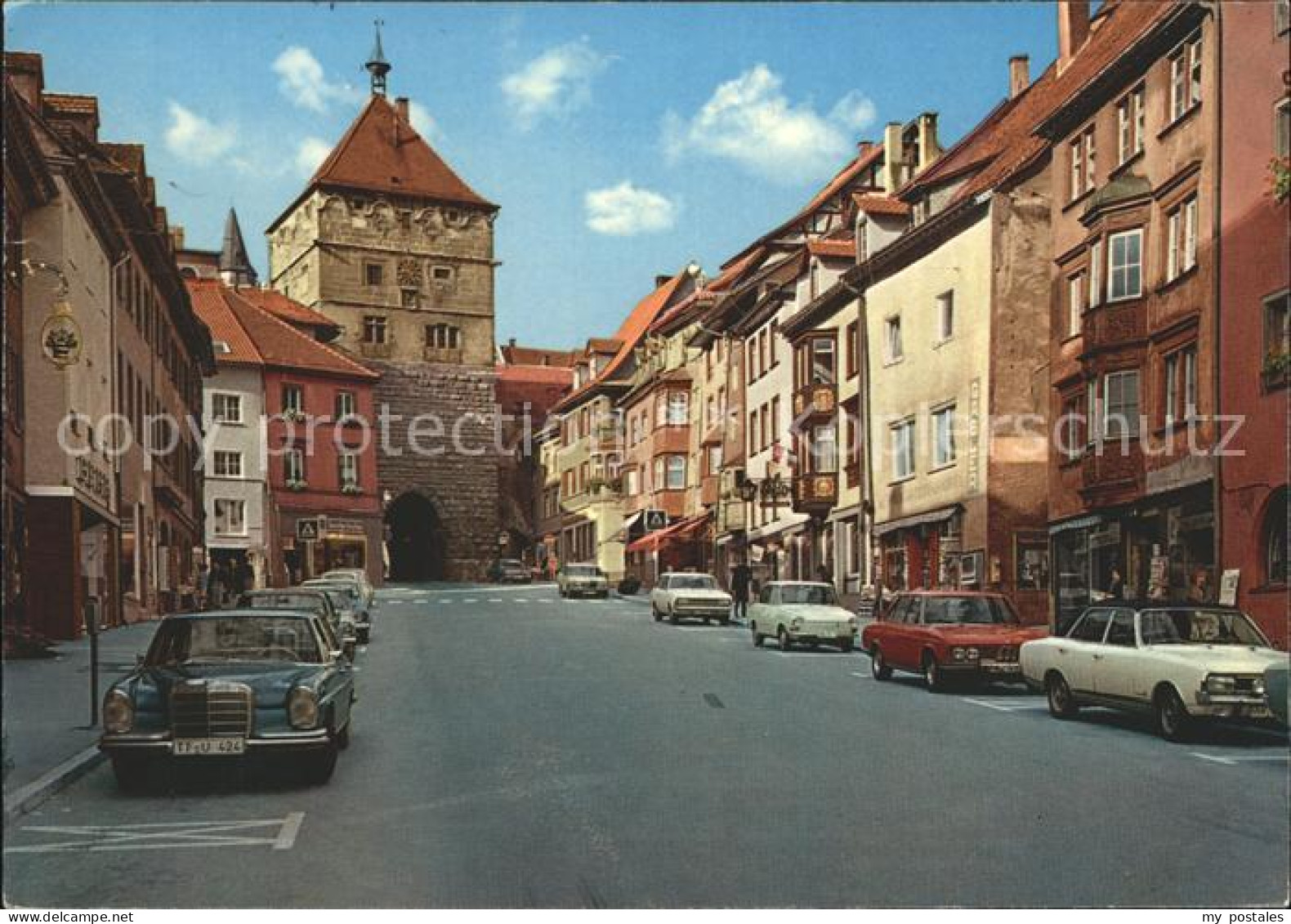 72307179 Rottweil Neckar Hauptstrasse Mit Schwarzem Tor Buehlingen - Rottweil