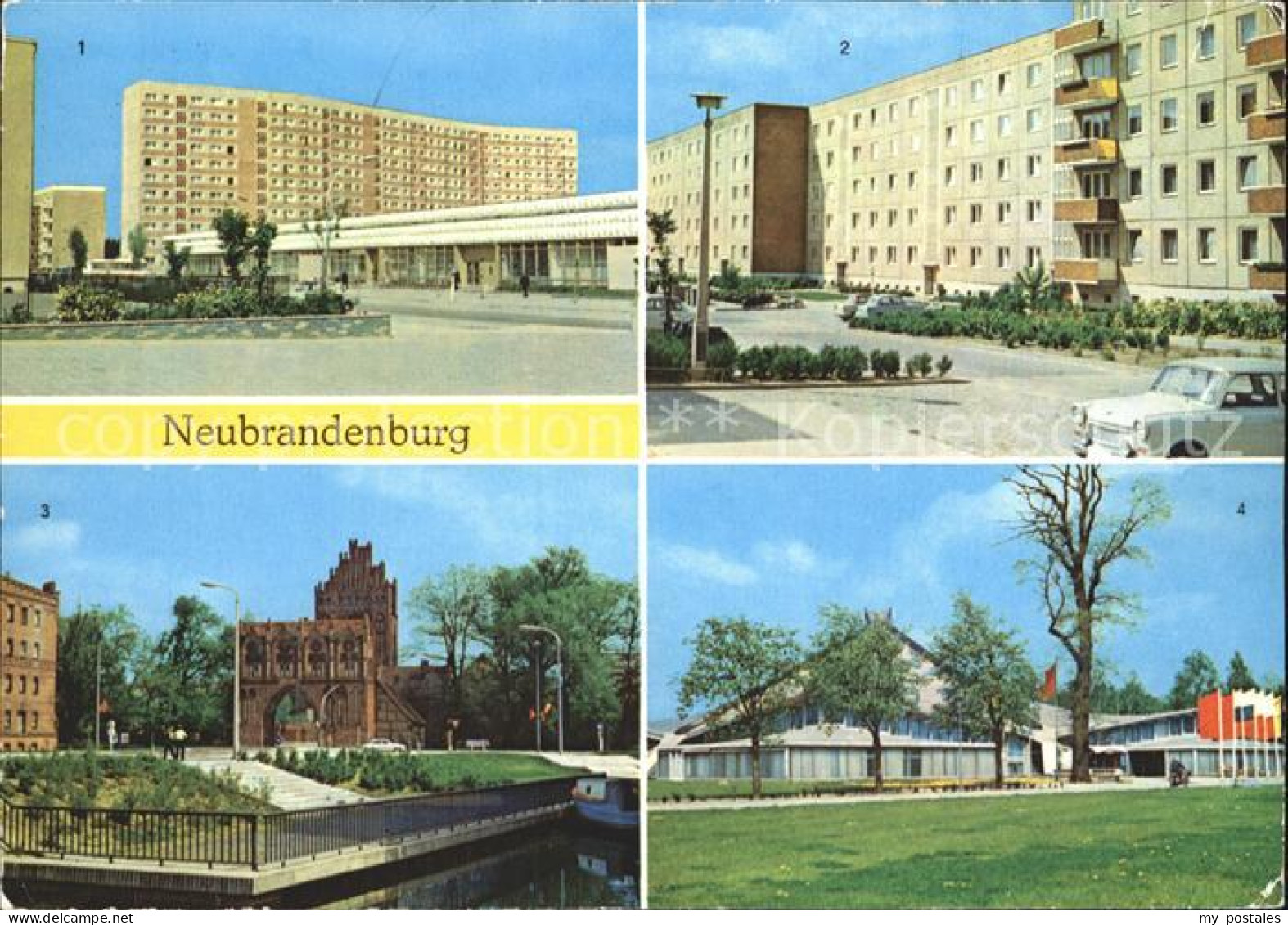 72306770 Neubrandenburg Juri Gagarin Ring Keplerstrasse Stadthalle Treptower Tor - Neubrandenburg