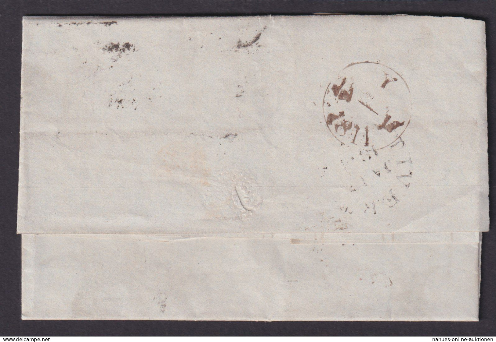 Großbritannien Brief EF 3 MK Victoria Selt. Malteserkreuz Mit Nr. 3 Kat. 350,00 - Lettres & Documents