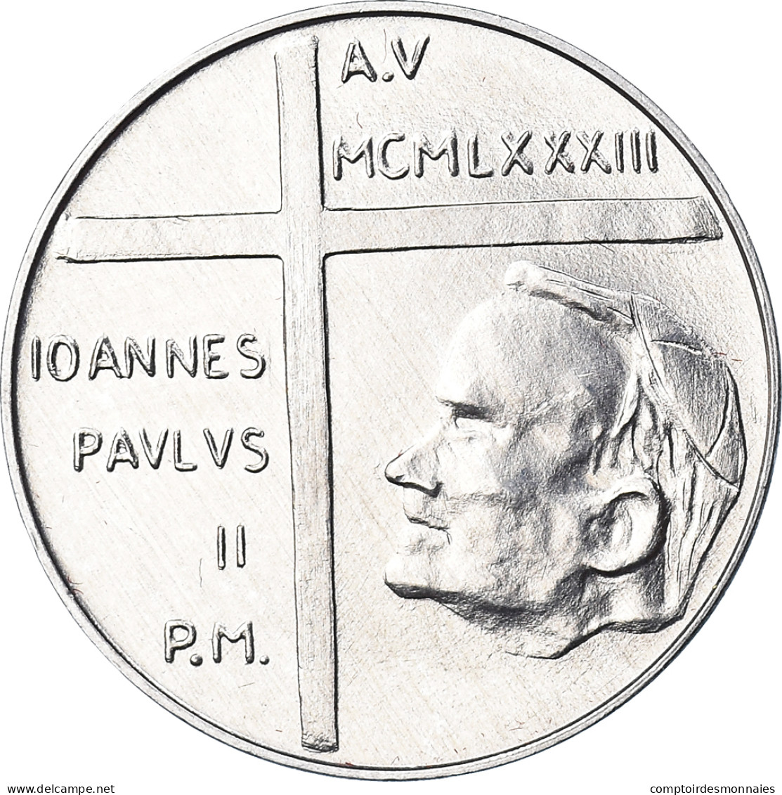 Monnaie, Cité Du Vatican, John Paul II, 10 Lire, 1983, Rome, FDC, FDC - Vaticano