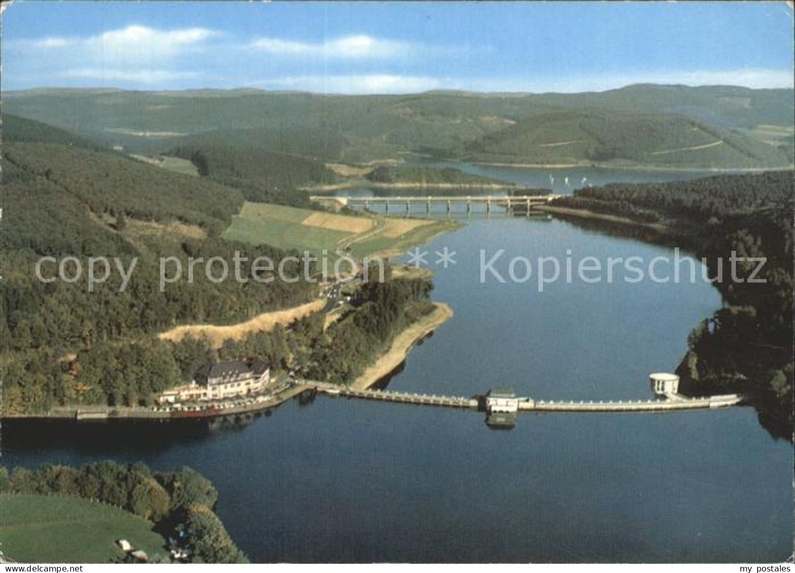 72306467 Listertalsperre Mit Blick Auf Den Biggesee Listertalsperre - Attendorn