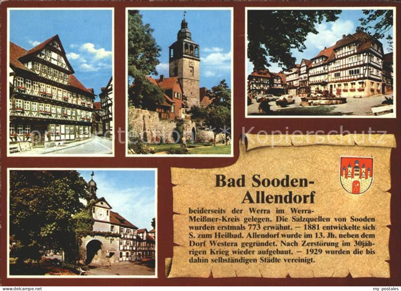 72306200 Bad Sooden-Allendorf  Bad Sooden-Allendorf - Bad Sooden-Allendorf