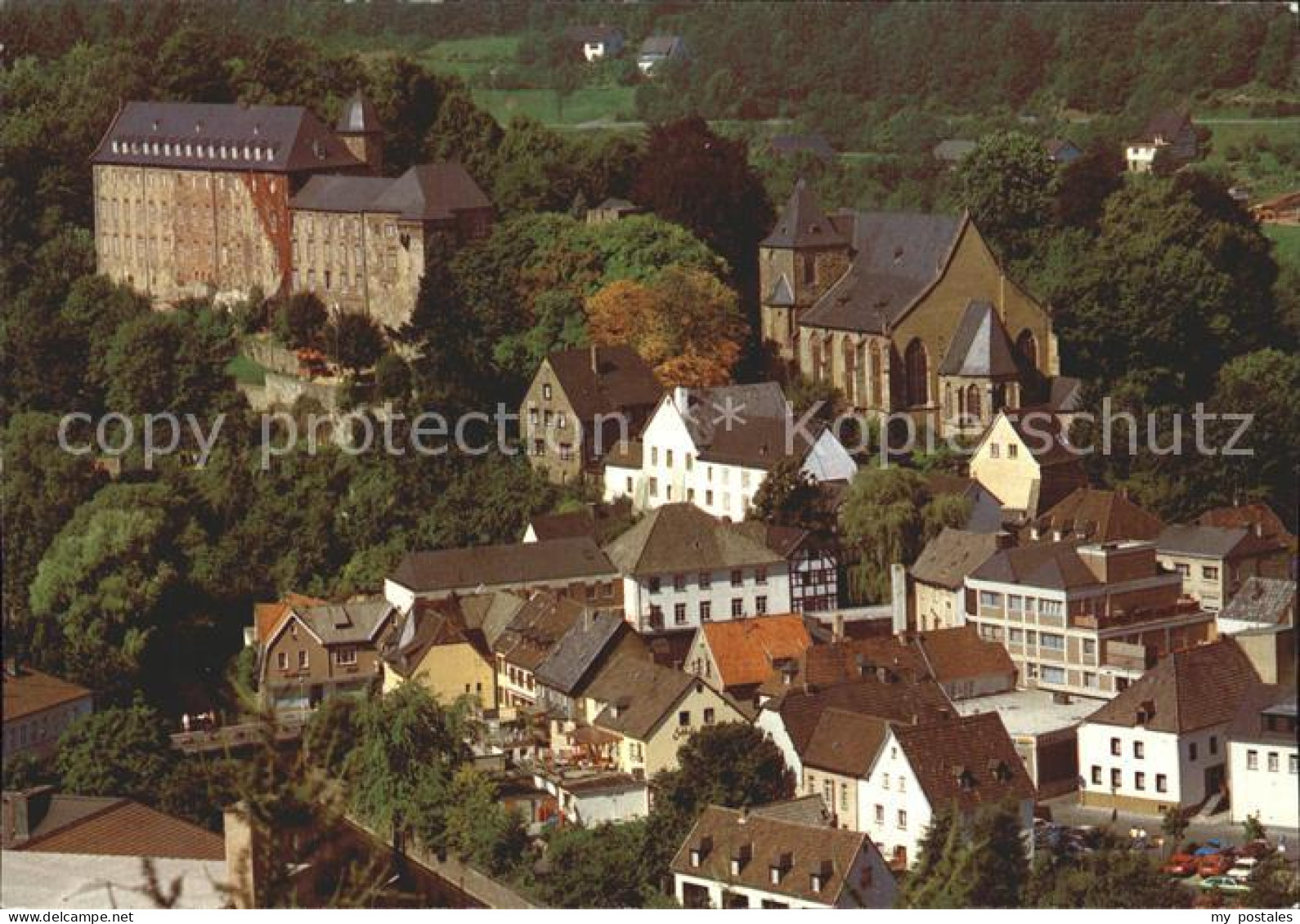 72305915 Schleiden Eifel Fliegeraufnahme Schleiden - Schleiden