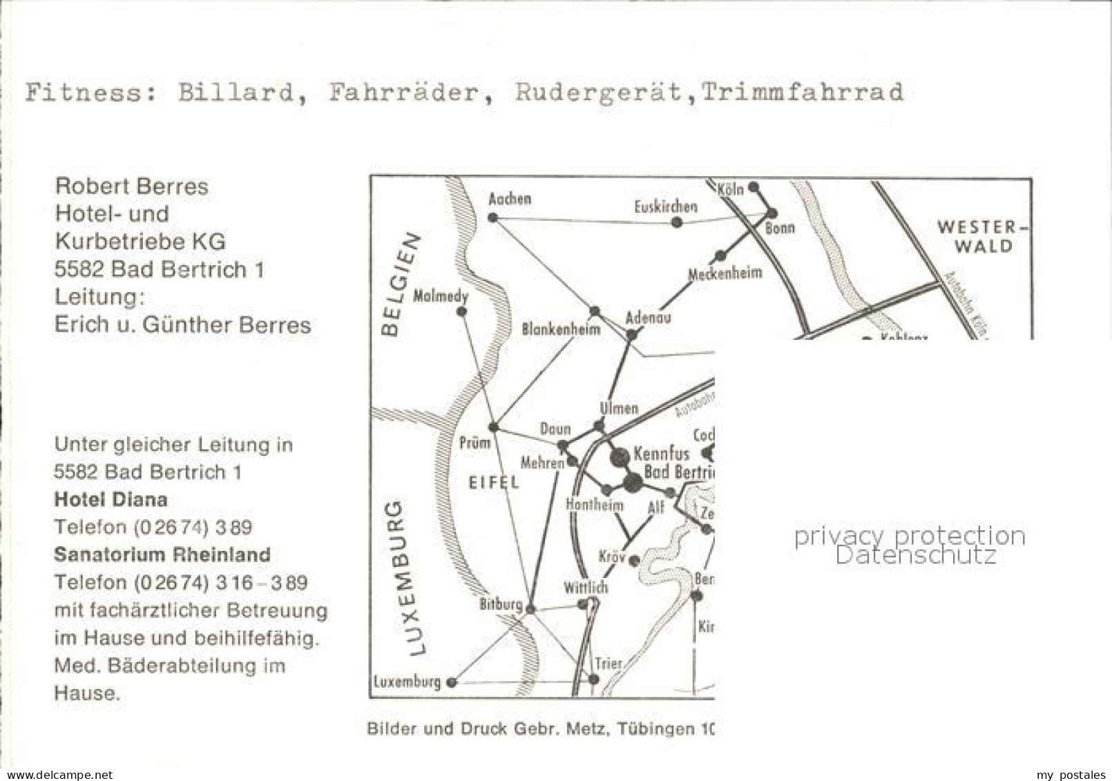 72304629 Bad Bertrich Jagdhaus Berres  Bad Bertrich - Bad Bertrich