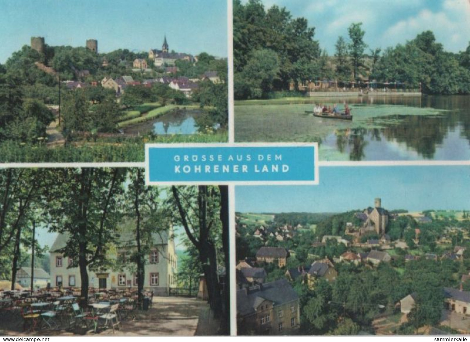 89085 - Kohrener Land - U.a. Burg Gnandstein - 1974 - Kohren-Sahlis