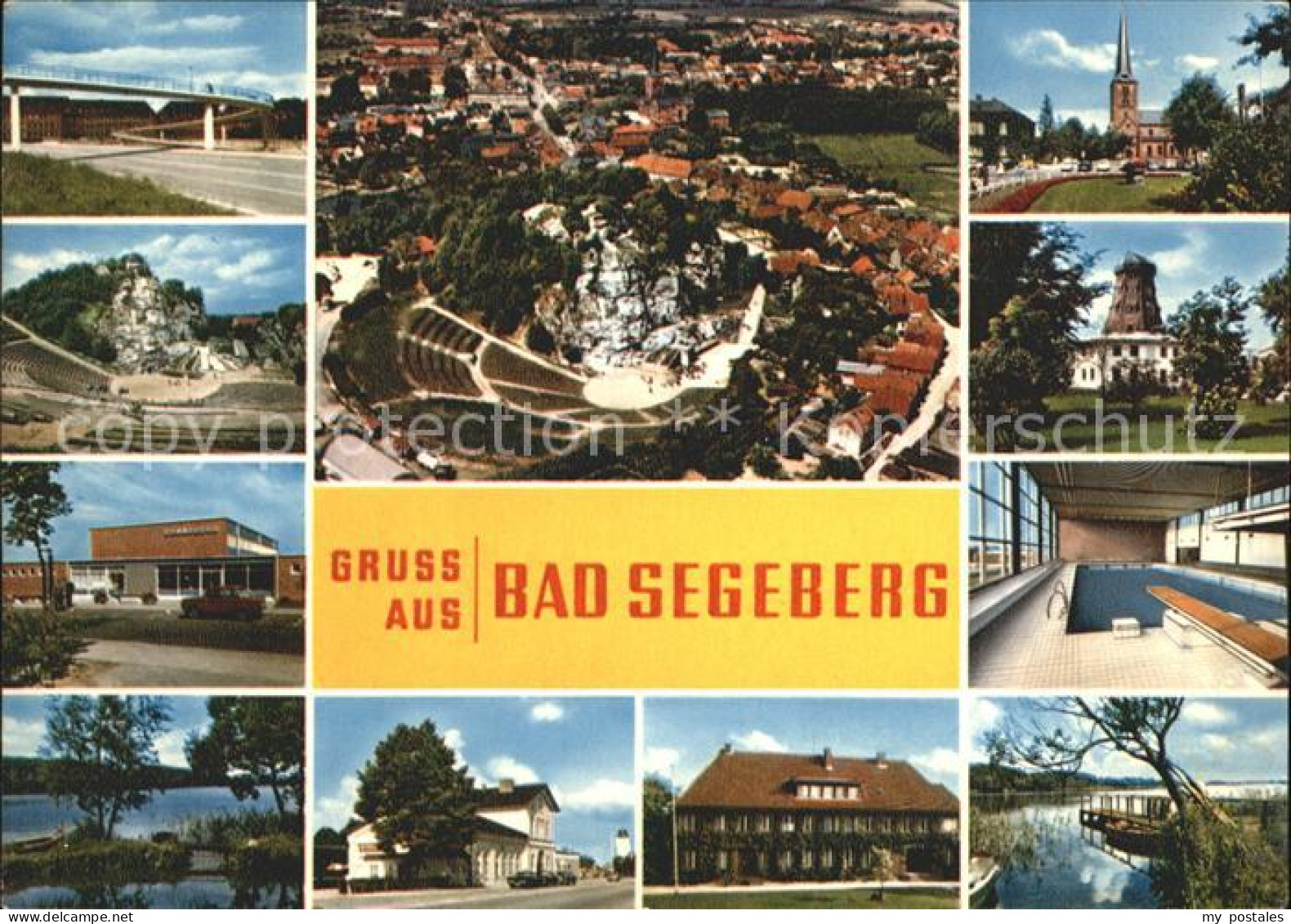 72304565 Bad Segeberg Turm Kirche Fliegeraufnahme Bad Segeberg - Bad Segeberg