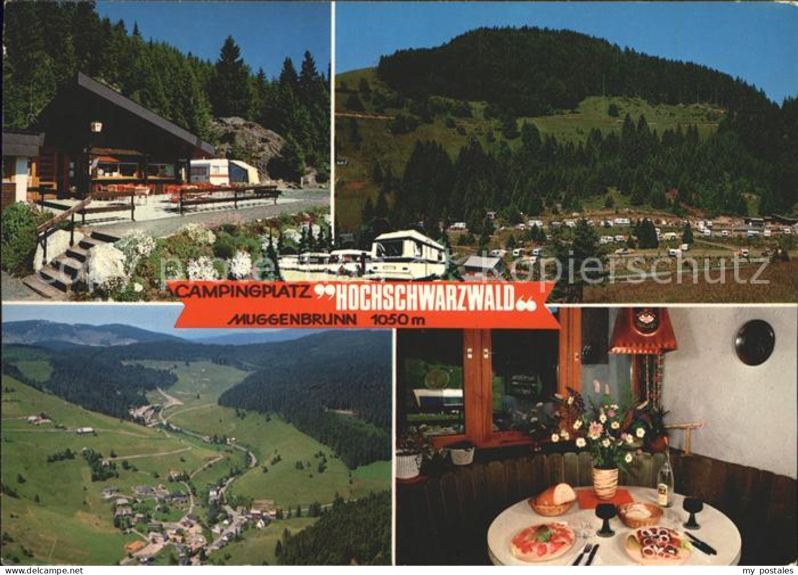 72303811 Muggenbrunn Fliegeraufnahme Campingplatz  Muggenbrunn - Todtnau