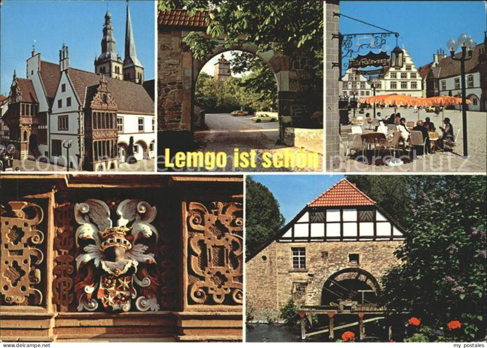 72303757 Lemgo Rathaus Schloss Brake Markt Lemgo - Lemgo