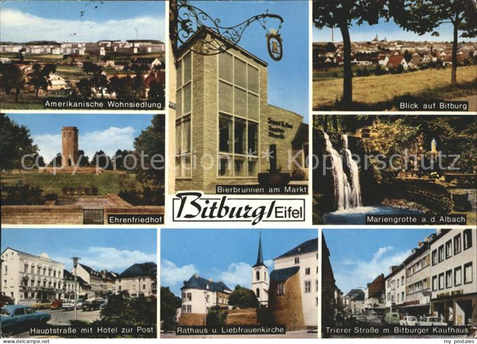 72303687 Bitburg Mariengrotte Trierer Strasse Bitburger Kaufhaus  Bitburg - Bitburg