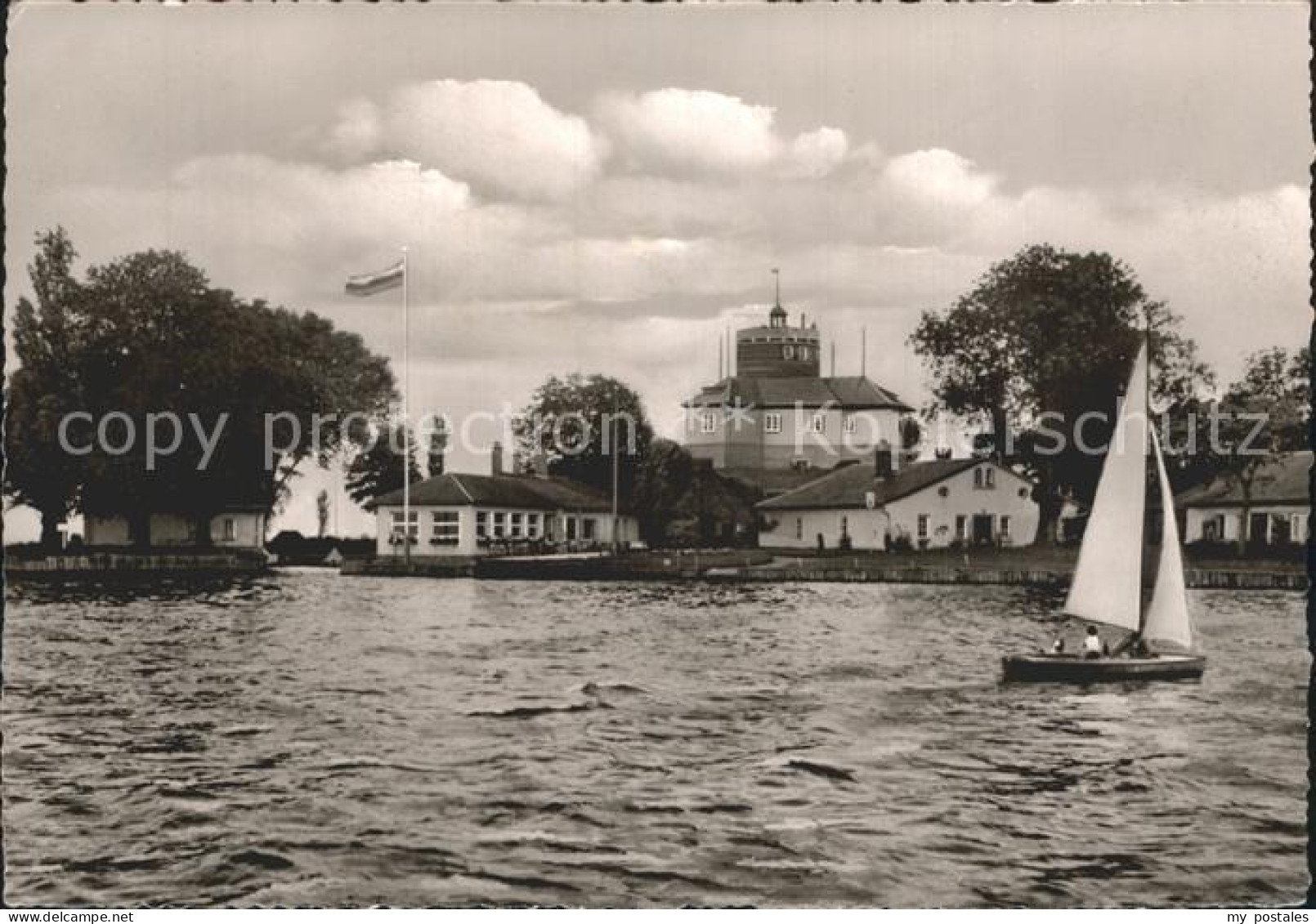 72303284 Steinhuder Meer Alte Festung Wilhelmstein Segelboot  Blumenau - Steinhude