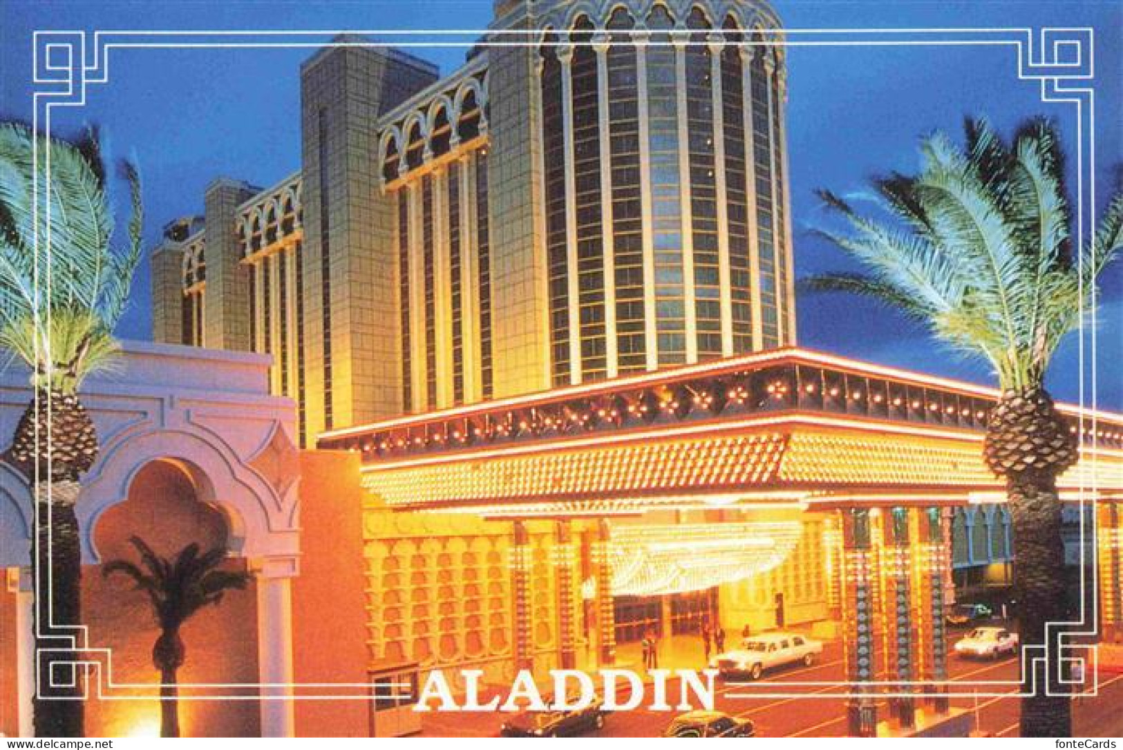 73964267 LAS_VEGAS_Nevada_USA Alladin Hotel By Night - Altri & Non Classificati