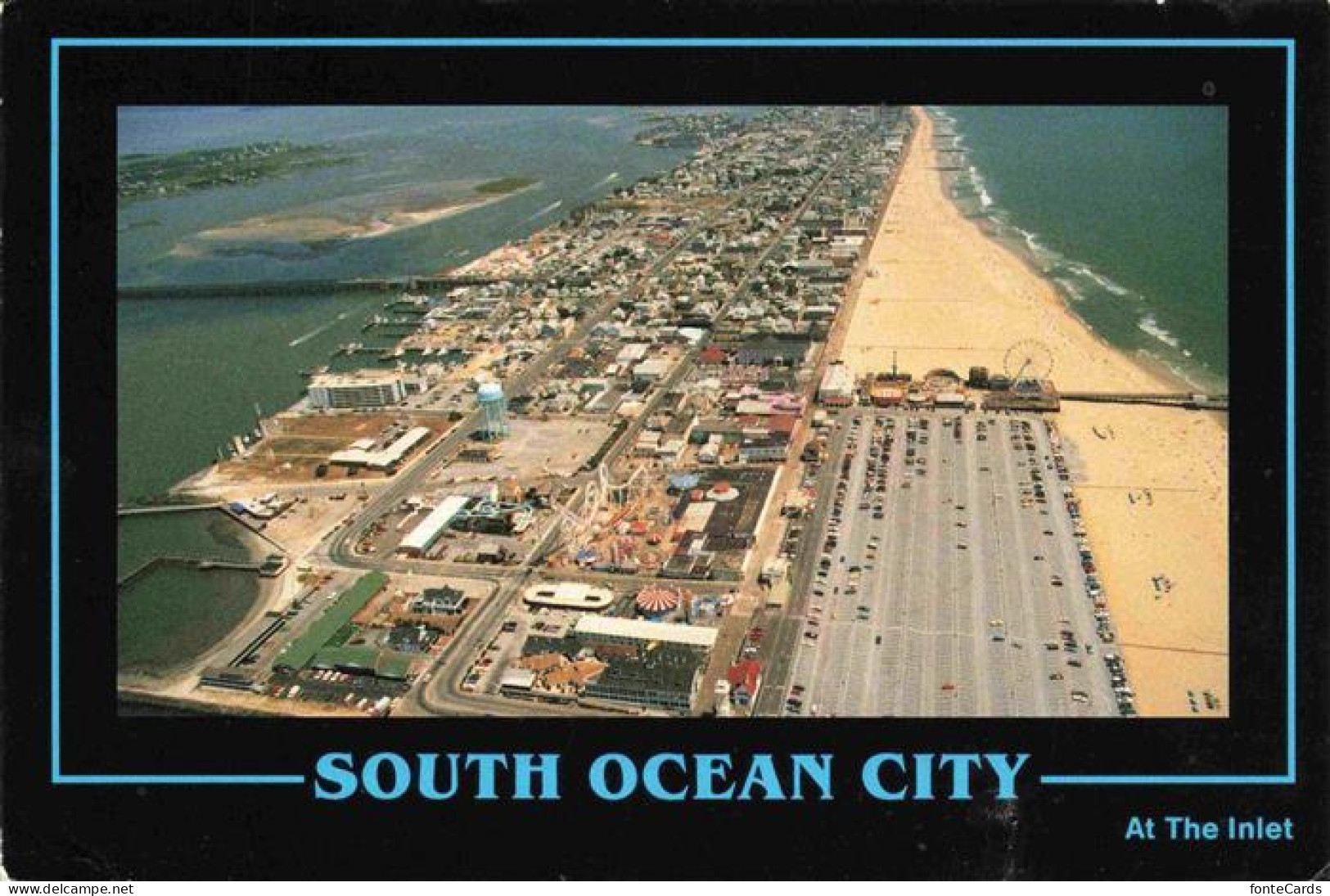 73964234 Ocean_City_Maryland South Ocean City At The Inlet Aerial View - Sonstige & Ohne Zuordnung