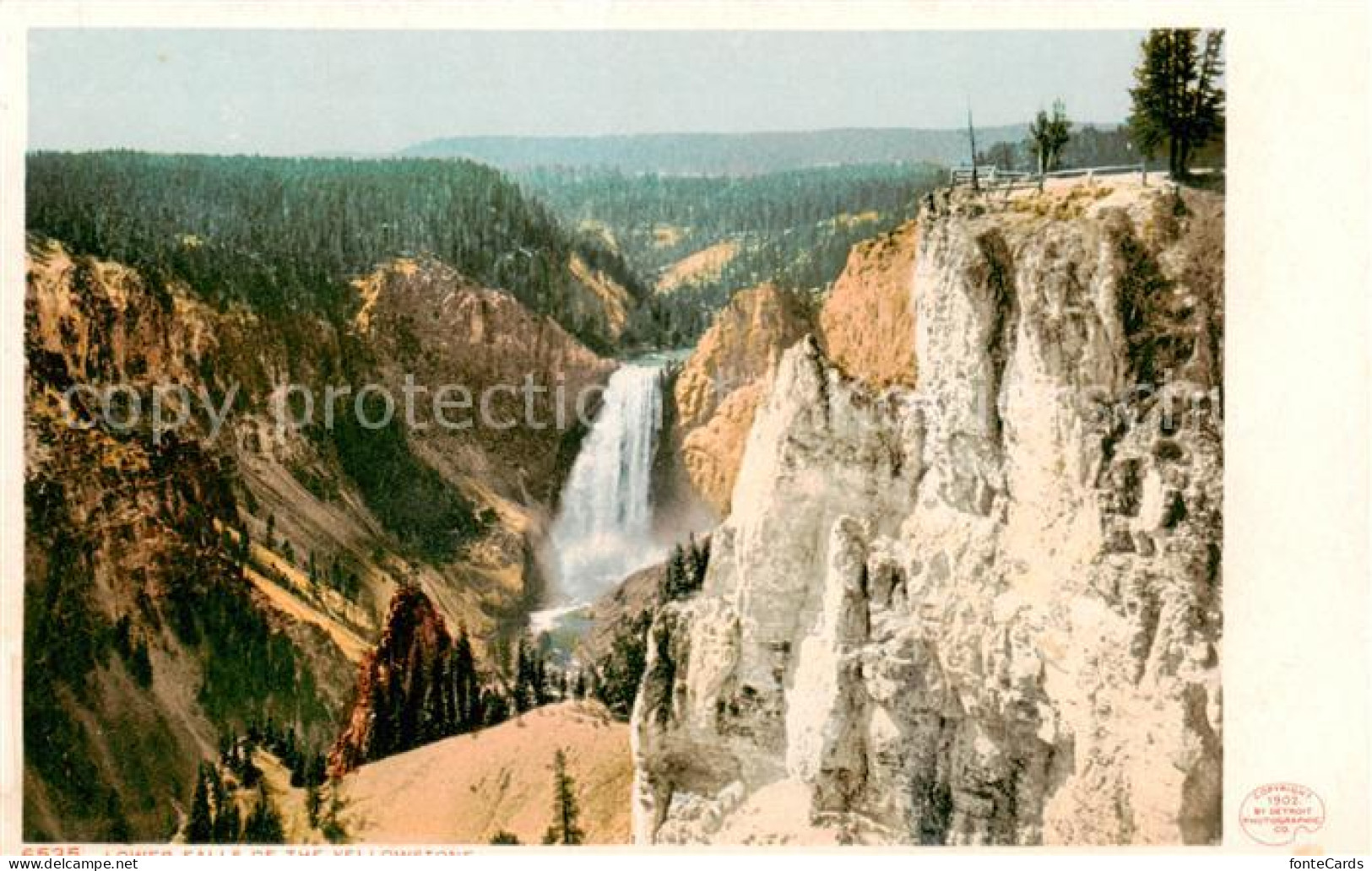 73827665 Yellowstone_National_Park Lower Falls  - Andere & Zonder Classificatie