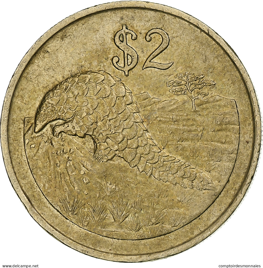 Zimbabwe, 2 Dollars, 1997 - Simbabwe