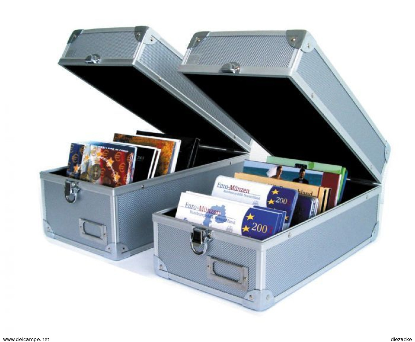 Safe Alu-Koffer Für Münzen-Sets Mit Tragegriff, Innenhöhe 135 Mm Nr. 160 Neu - Supplies And Equipment