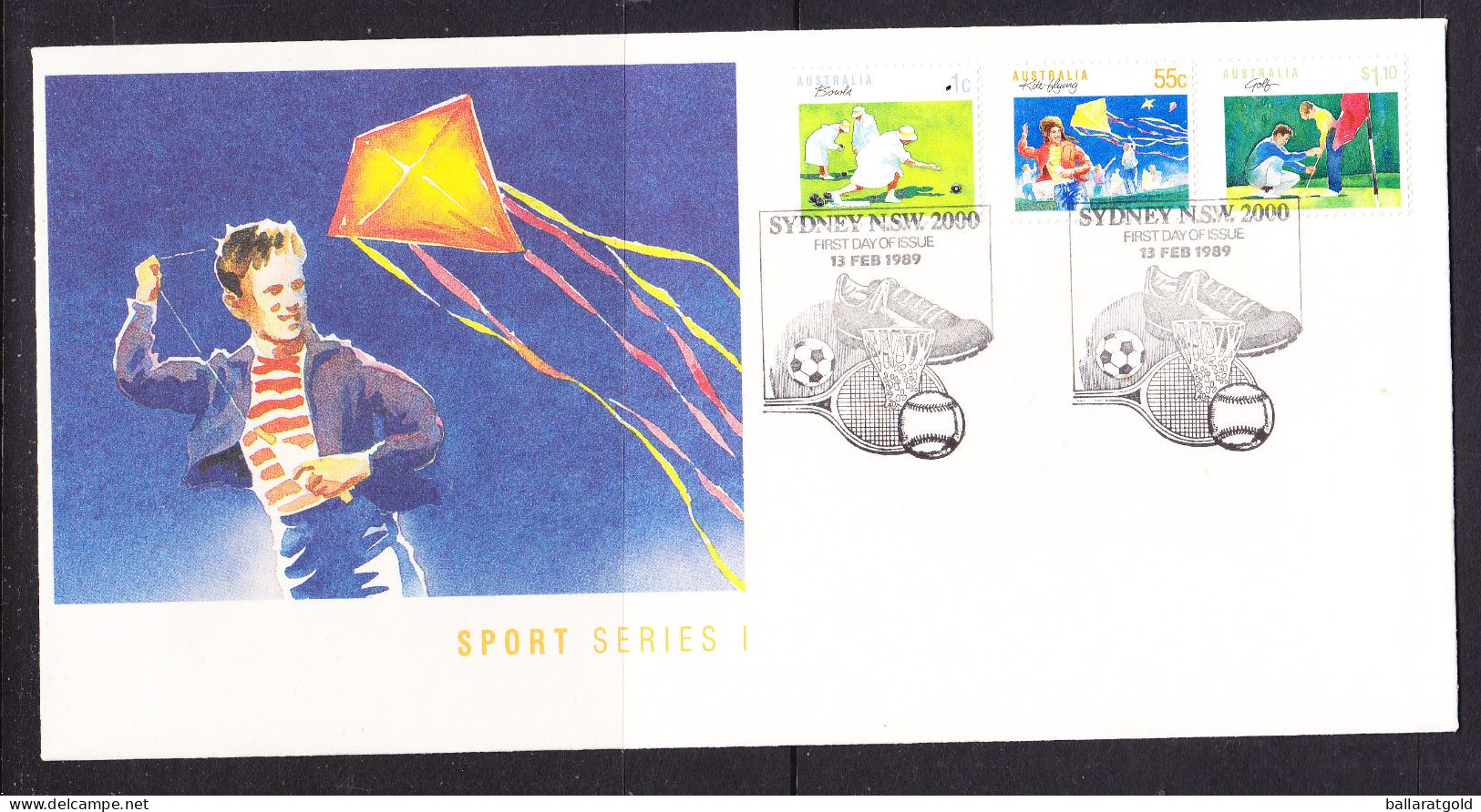 Australia 1989 Sports APM21052 Sydney First Day Cover - Lettres & Documents