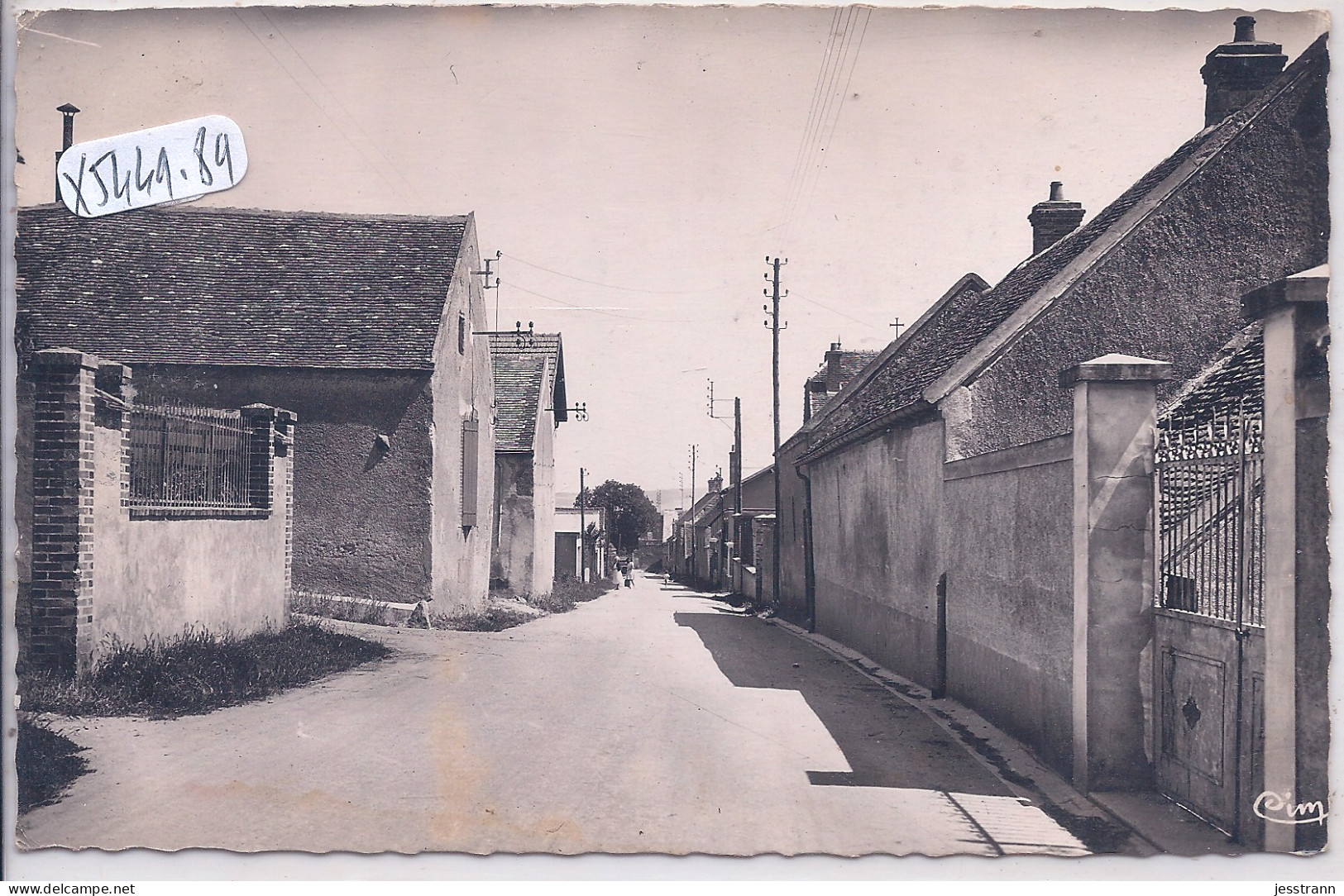 SAINT-MARTIN-DU-TERTRE- LA GRANDE RUE- CIM - Saint Martin Du Tertre