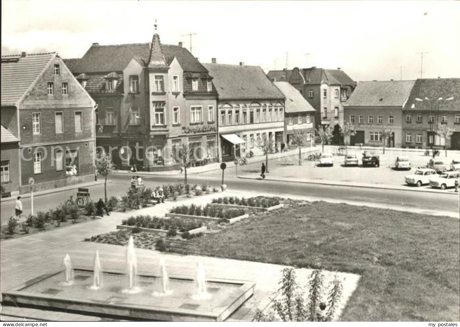 72299330 Elsterwerda Marktplatz Springbrunnen Elsterwerda - Elsterwerda