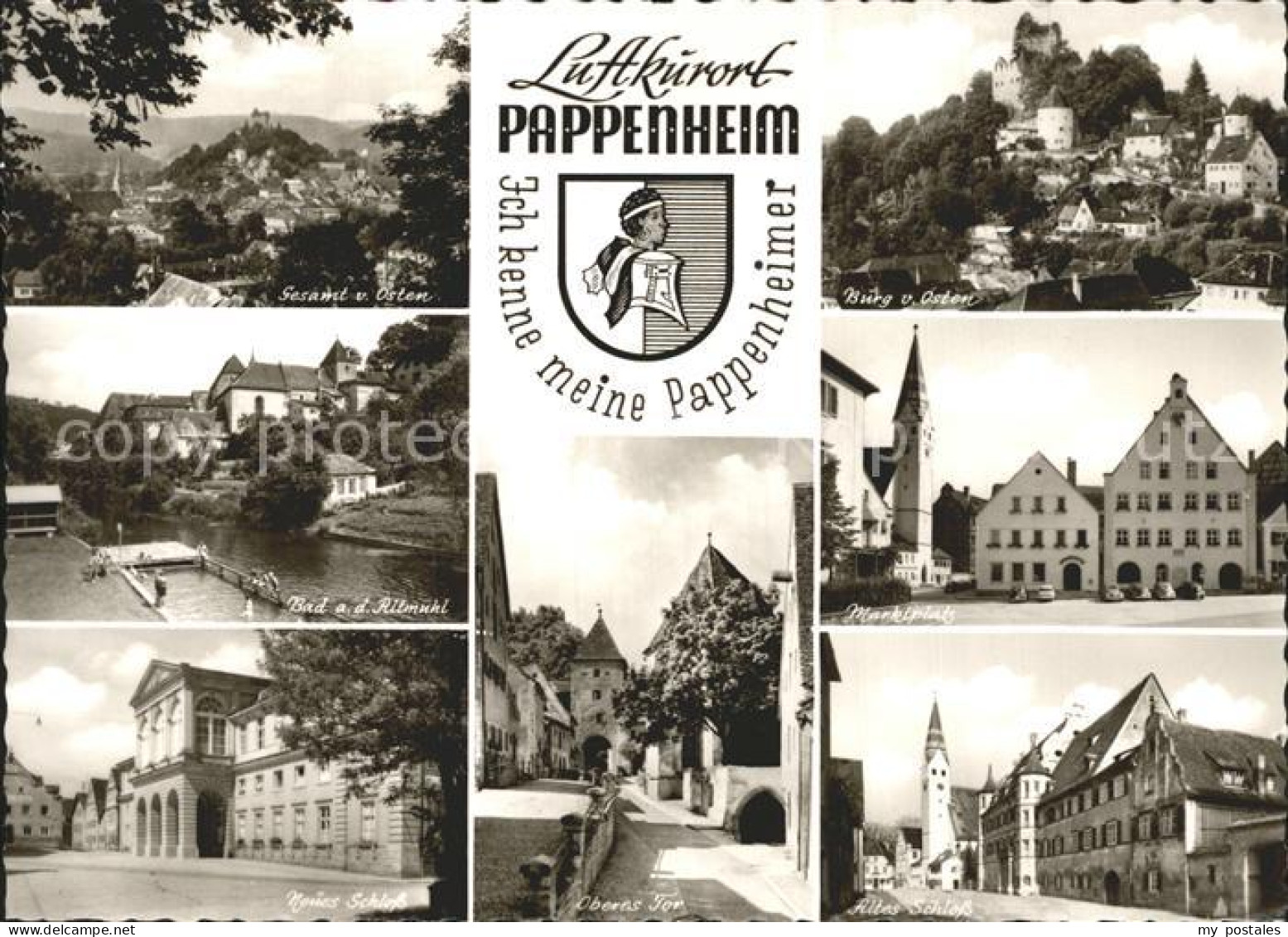 72299089 Pappenheim Mittelfranken Bad Burg Marktplatz Oberes-Tor Pappenheim - Pappenheim