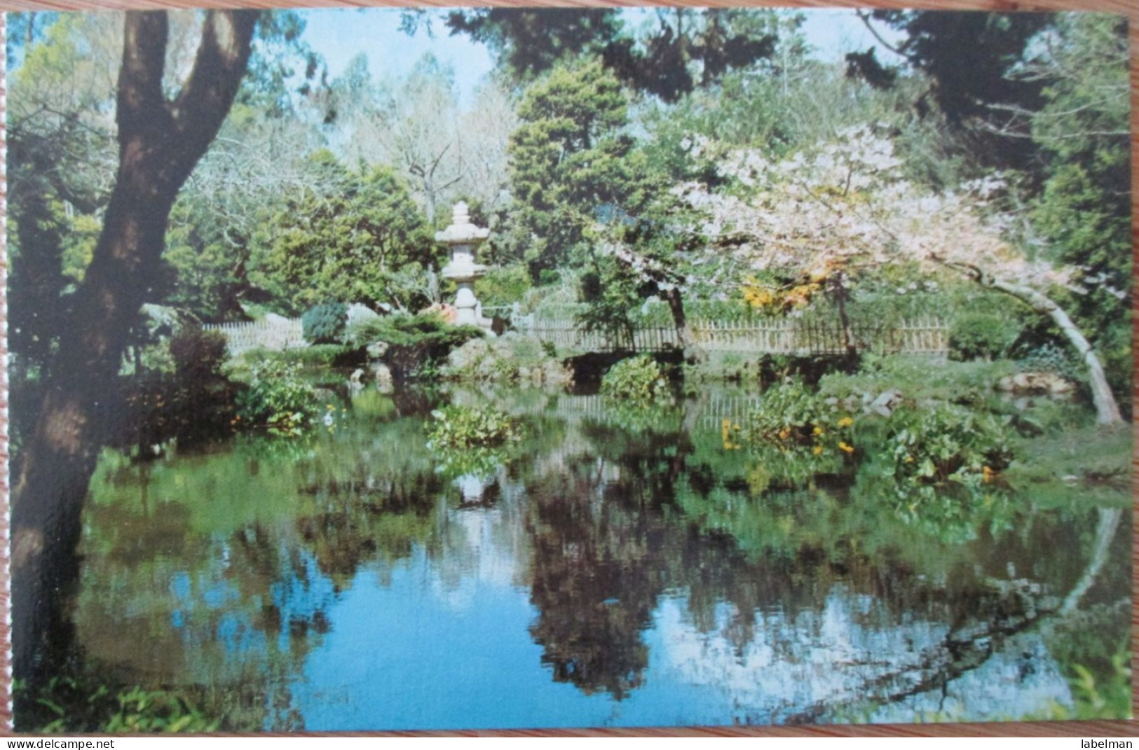 US USA UNITED STATES CALIFORNIA SAN FRANCISCO JAPANESE GARDENS PARK POSTCARD CARTOLINA CARTE POSTALE POSTKARTE CARD - San Francisco