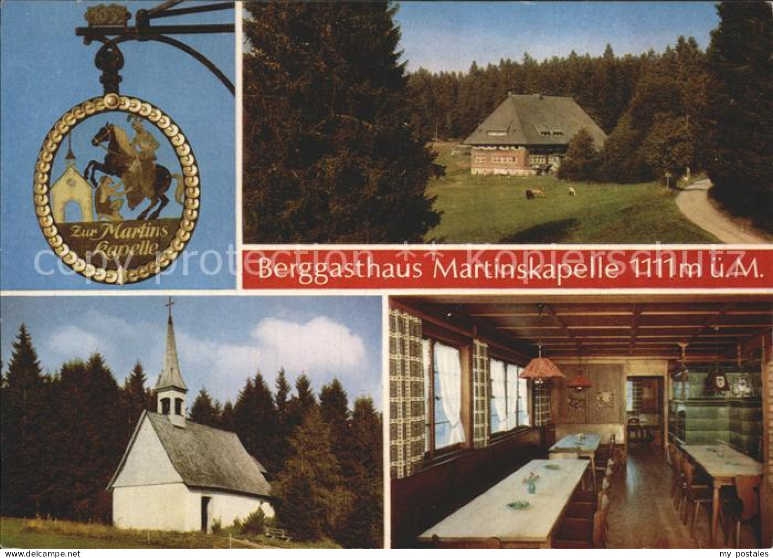 72298950 Furtwangen Berggasthaus Martinskapelle Furtwangen - Furtwangen