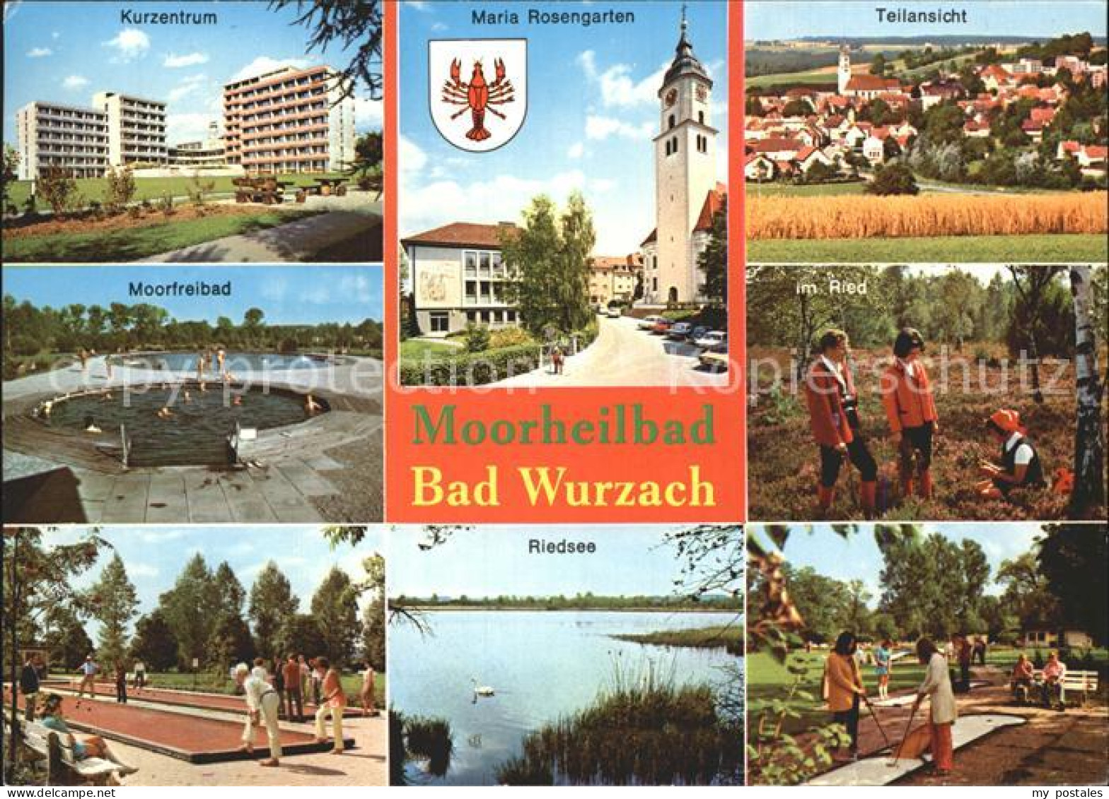 72297988 Bad Wurzach Kurzentum Moorfreibad Riedsee Mini Golf Im Ried Bad Wurzach - Bad Wurzach