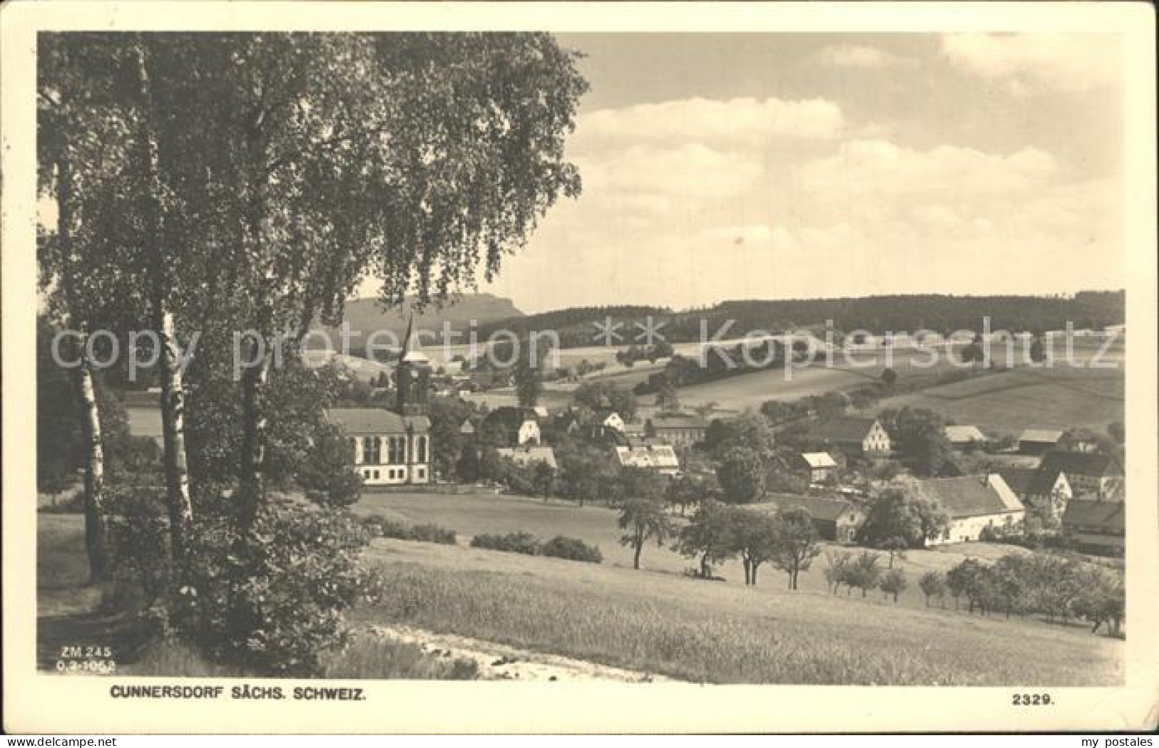 72297474 Cunnersdorf Bannewitz Teilansicht Kirche Bannewitz - Bannewitz