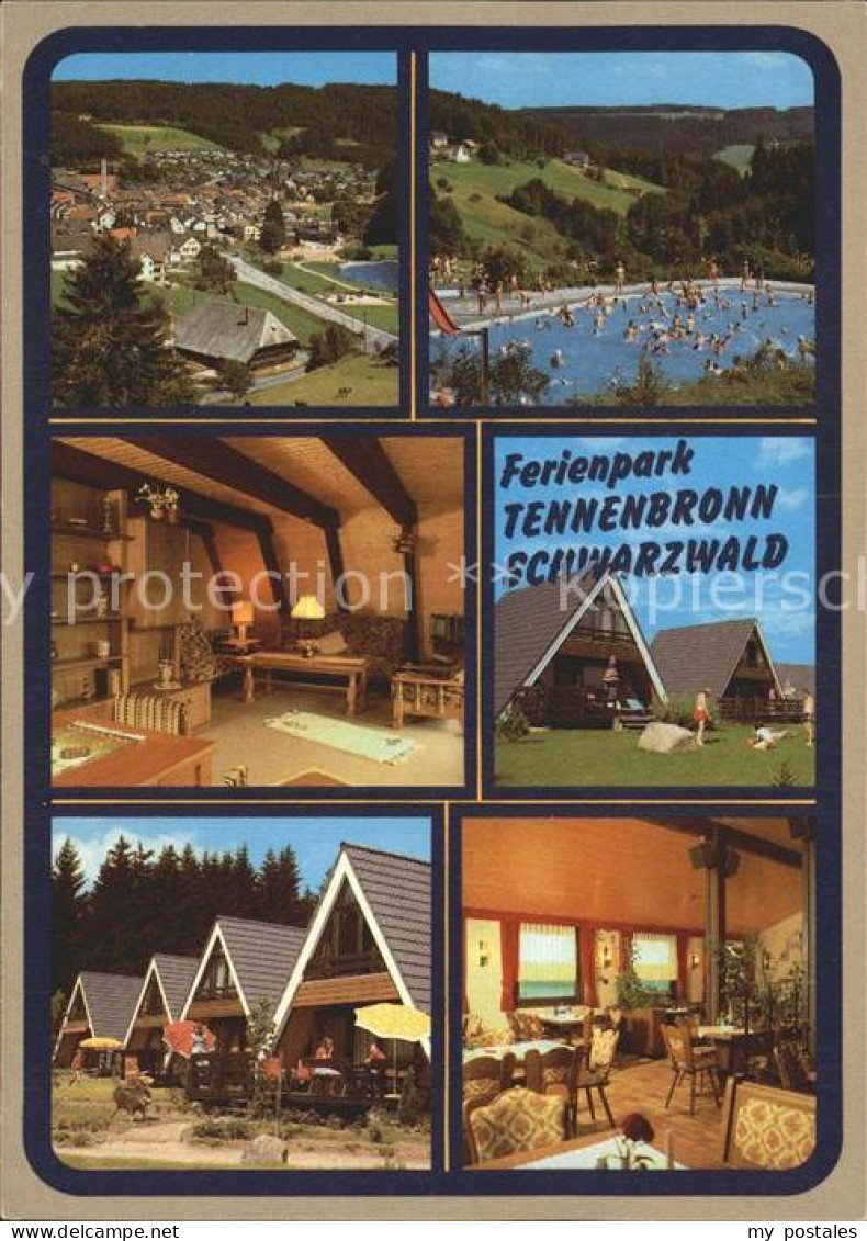 72297387 Tennenbronn Ferienpark Bungalow Freibad Schwarzwald Schramberg - Schramberg