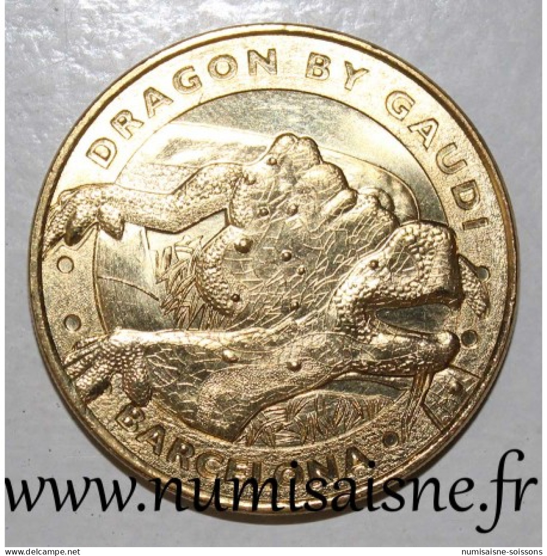 ESPAGNE - BARCELONE - DRAGON DE GAUDI - Monnaie De Paris - 2014 - 2014