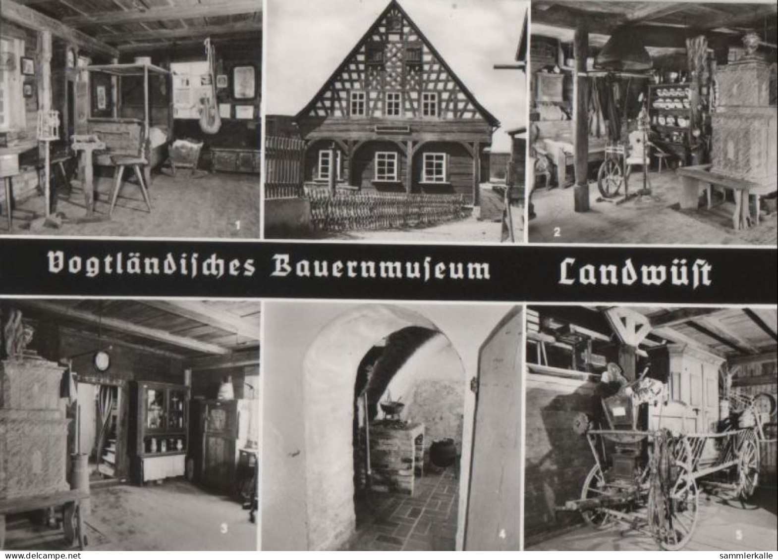 83631 - Markneukirchen-Landwüst - Vogtländisches Bauernmuseum, U.a. Blockstube - Ca. 1965 - Markneukirchen