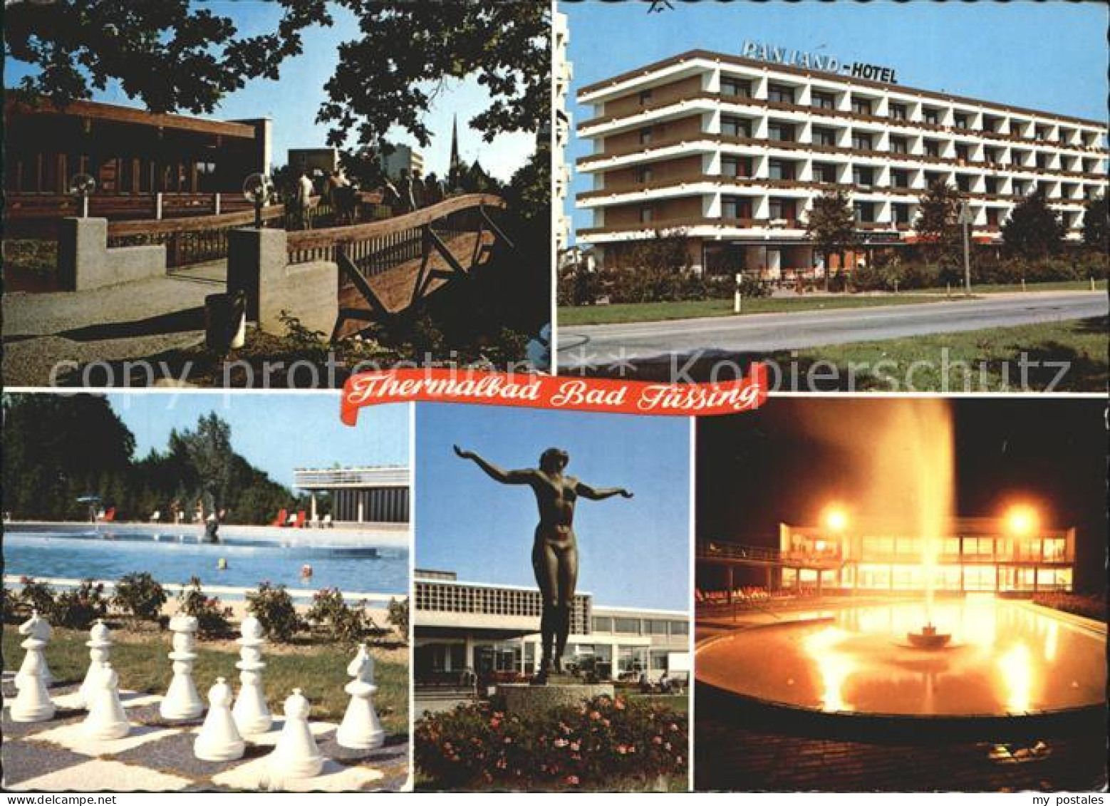 72296488 Bad Fuessing Schwefeltherme Pan Land Hotel Bodenschach Statue Aigen - Bad Fuessing