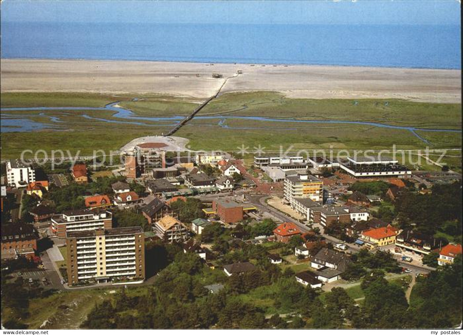 72296381 Bad St Peter-Ording Kurzentrum Bruecke Sandbank Arche Noah Nordseeheilb - St. Peter-Ording