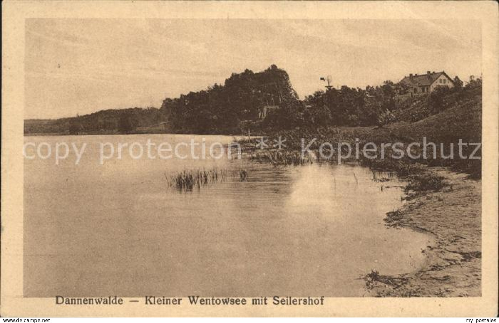 72294747 Dannenwalde Gransee Kleiner Wentowsee Mit Seilershof Dannenwalde Granse - Gransee